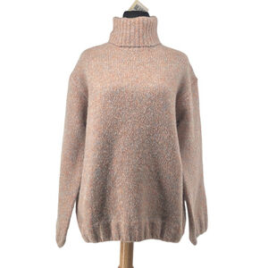 The Skinny see you soon the Bailey turtleneck sweater dusty pink sz S/M NWT